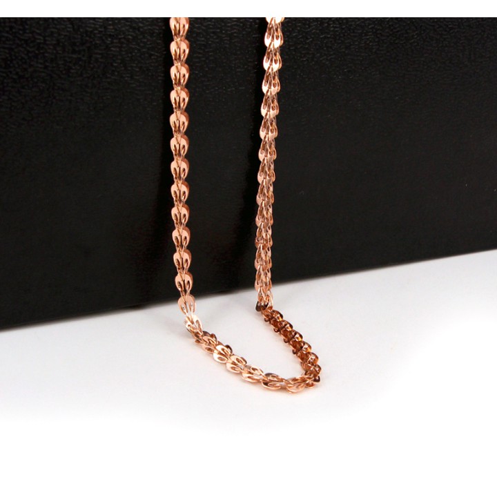 Dây chuyền titan cao cấp kiểu chuỗi 4mm siêu đẹp, bền màu, hợp thời trang