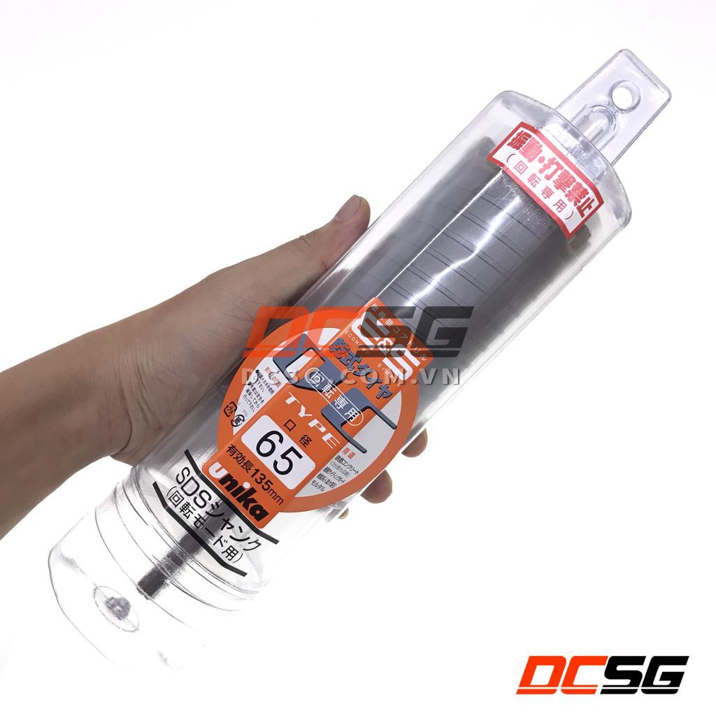 Mũi khoan rút lõi bê tông UNIKA ES-D50-55-60-65MM | DCSG