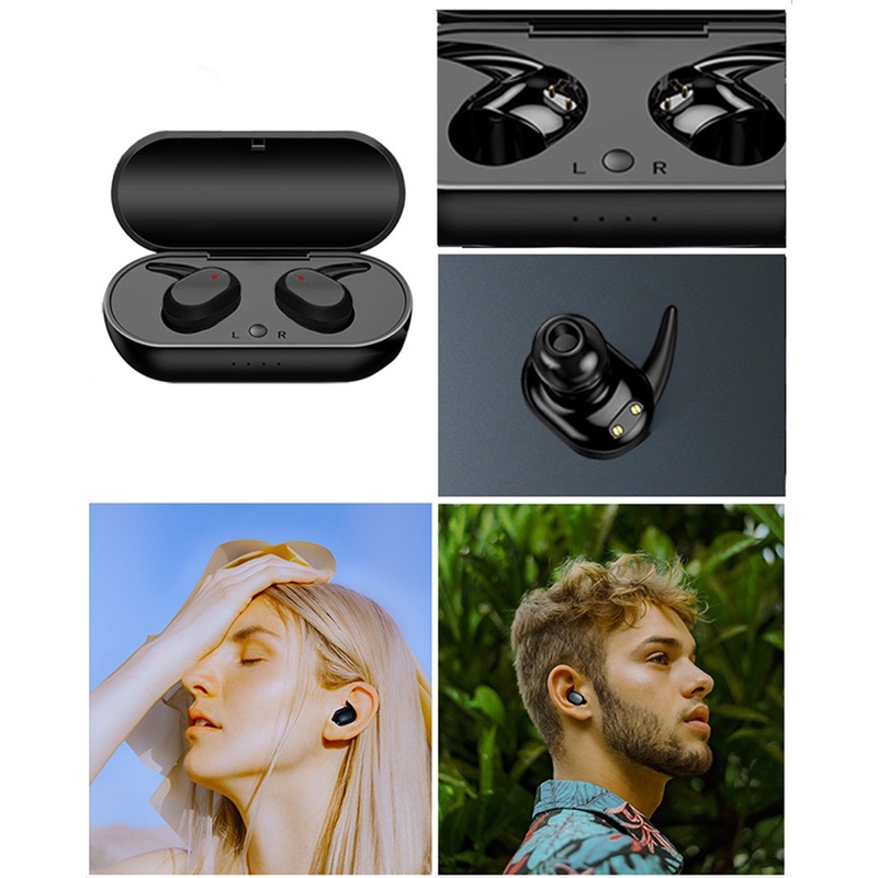 Tai Nghe Không Dây Bluetooth Y30 TWS Điều Khiển Cảm Ứng Phong Cách Thể Thao Thích Hợp Với Mọi Dòng Điện Thoại Thông Minh