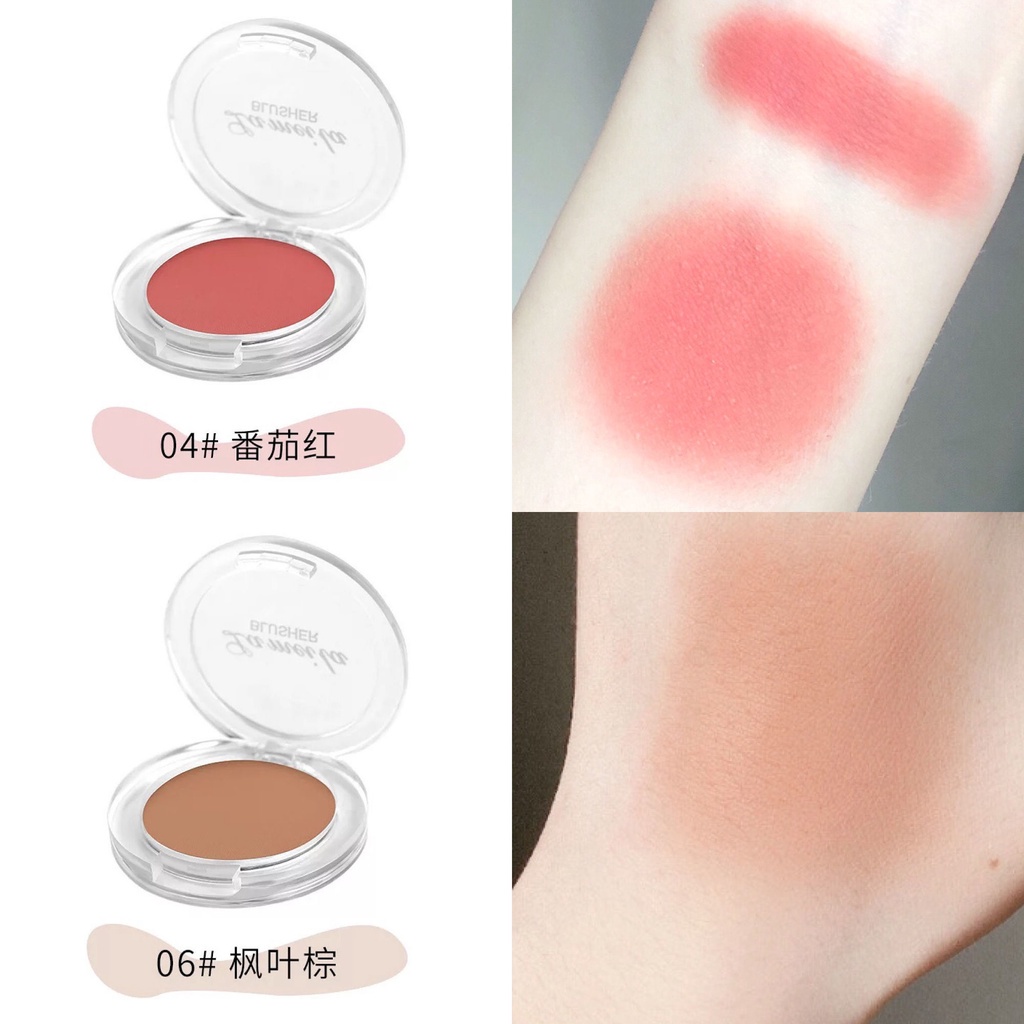 Phấn má hồng LAMEILA dễ lên màu tông nude thích hợp cho những người mới bắt đầu trang điểm