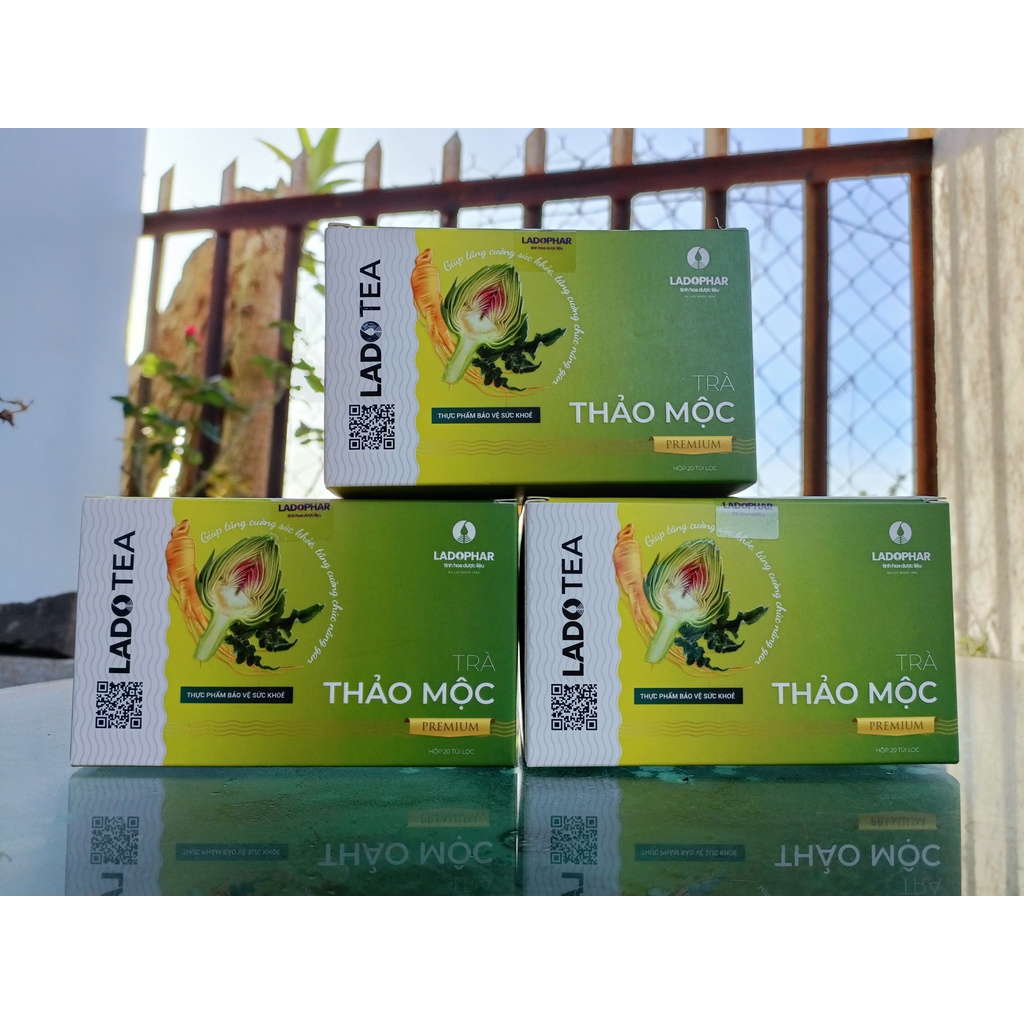 TRÀ THẢO MỘC LADOPHAR - HỘP 20 TÚI