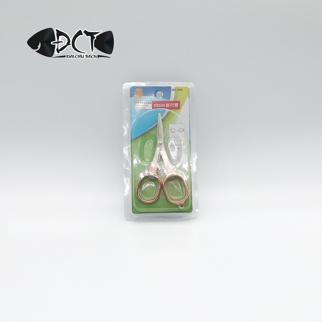 Kéo Cắt Dây Câu Cá Mini Thép Không Rỉ Gấp Gọn - Đài Câu Thích