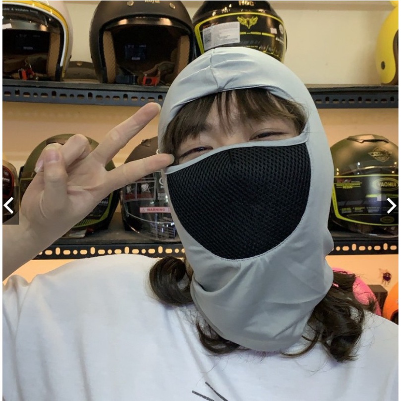 Khăn Phượt Trùm Đầu Ninja Điều Hòa ARI Cao Cấp -Mặt Nạ Chống Nắng, Chống Tia Uv Đa Năng Đi Xe Máy, Câu Cá, Chơi Thể Thao