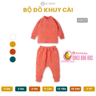 Le coon - set nỉ bông cào cho bé trai/ bé gái