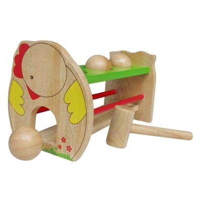 Trò chơi đập banh | đồ chơi gỗ Việt Nam, bộ đập bóng gỗ phát triển vận động cho bé
