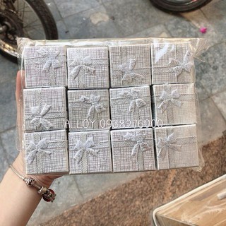 [ MỚI VỀ ] combo 24 hộp giấy đựng nhẫn (ảnh thật)