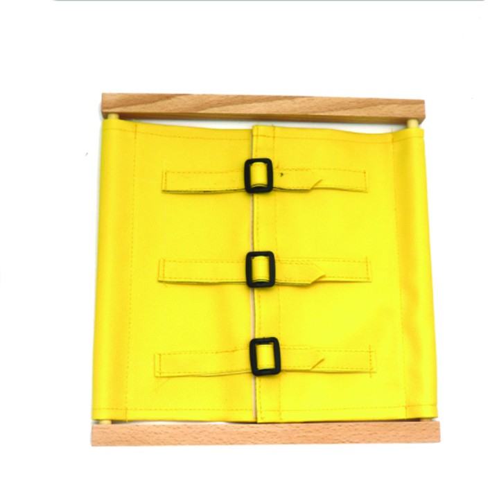 Giáo cụ Montessori khung cài cúc nhiều mẫu thực hành cuộc sống