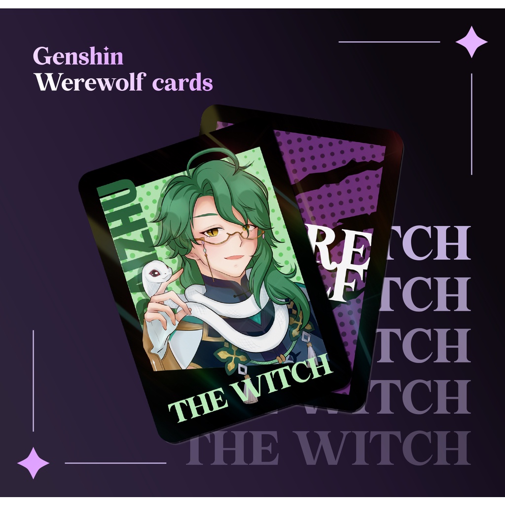 Board Game Ma sói Genshin Impact