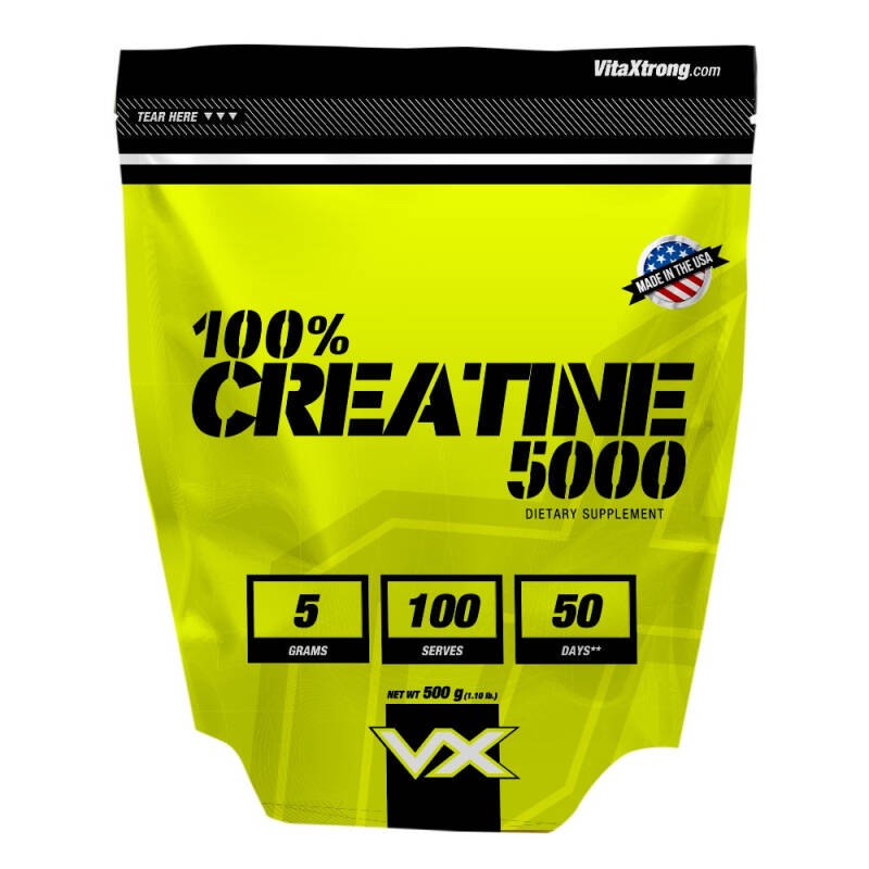 Tăng sức mạnh cơ bắp VitaXtrong Creatine 5000.