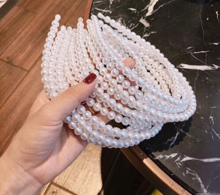 Cài Tóc đính Ngọc Trai giả