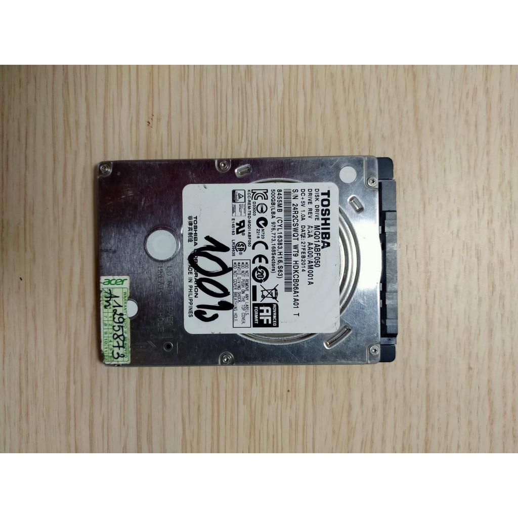Ổ CỨNG HDD 500GB THÁO MÁY MỚI 90% -100% | BigBuy360 - bigbuy360.vn