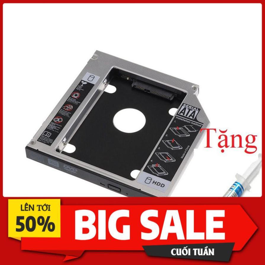 [Ảnh Thật] Ổ đĩa rời Caddy bay 12.7mm dày thích hợp cả hdd dung lượng lớn