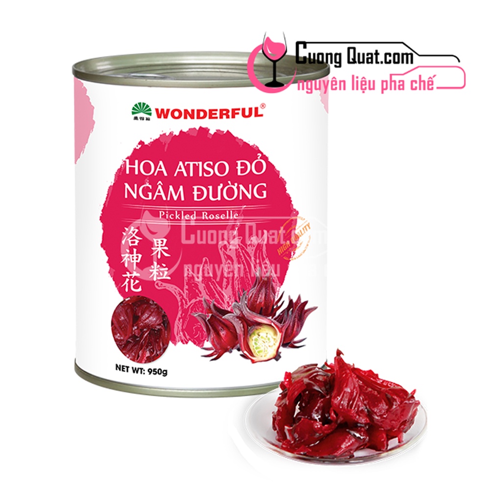 Hoa Atiso Đỏ Wonderful 950gr