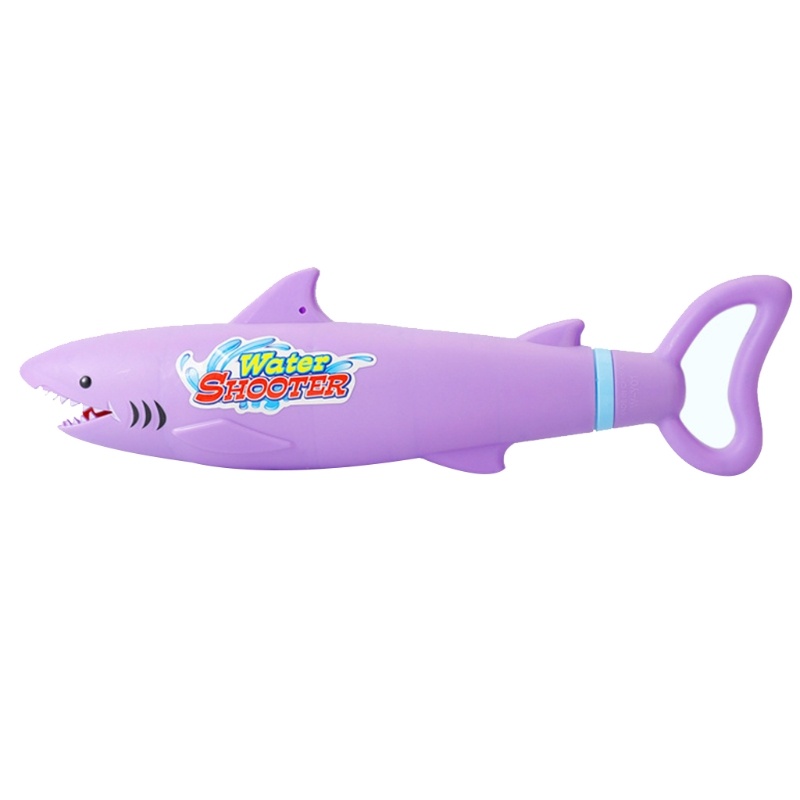 Súng Nước Hình Cá Mập Đồ Chơi Ngoài Trời Sức Chứa Lớn Cho Trẻ Em
