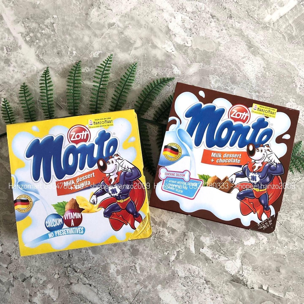 Váng sữa MONTE ZOTT cho bé ăn dặm