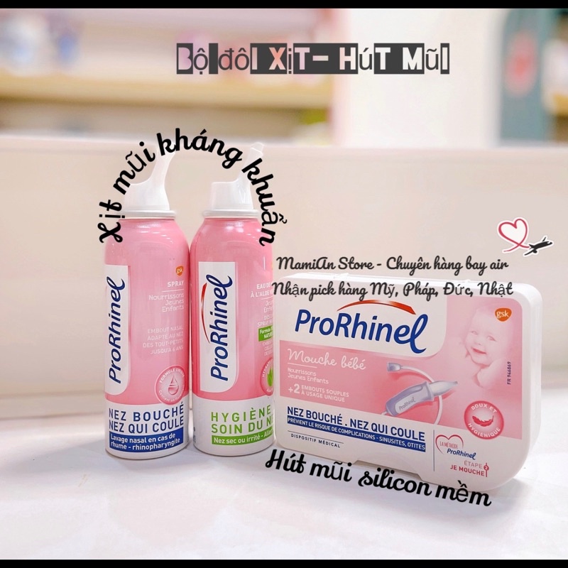 Xịt Mũi Prorhinel Hàng Air Pháp, Chính Hãng/1 Lọ 100ml