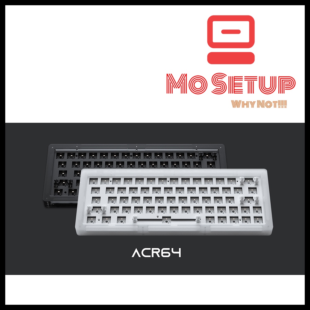 Akko_ACR64_Kit bàn phím cơ tùy biến-cá nhân mang tính cách người dùng-Hotswap 3-5PIN-1 chế độ kết nối