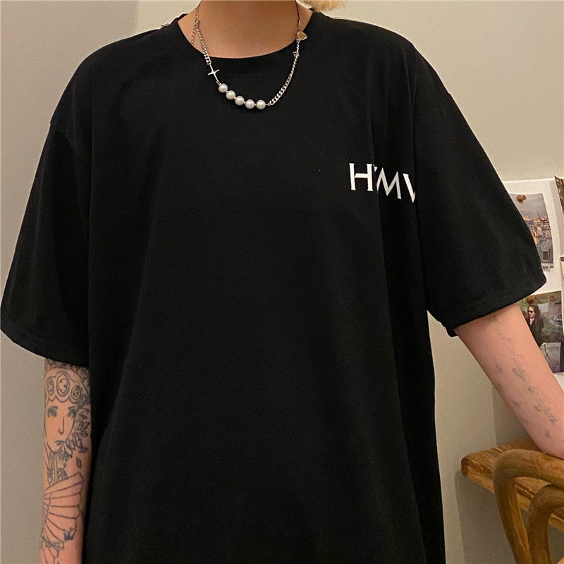 Áo Thun Nữ GavinBrown Tay Lỡ Form Dài Rộng Thời Trang Hàn Quốc