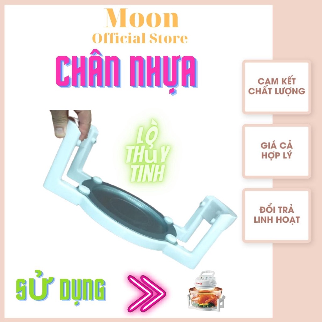 Chân Nhựa Lò Nướng Thủy Tinh, Chân Nhựa Chịu Nhiệt, Hàng Chất Lượng Nhập Khẩu Chính Hãng Gali, Dùng Cho Lò Thủy Tinh