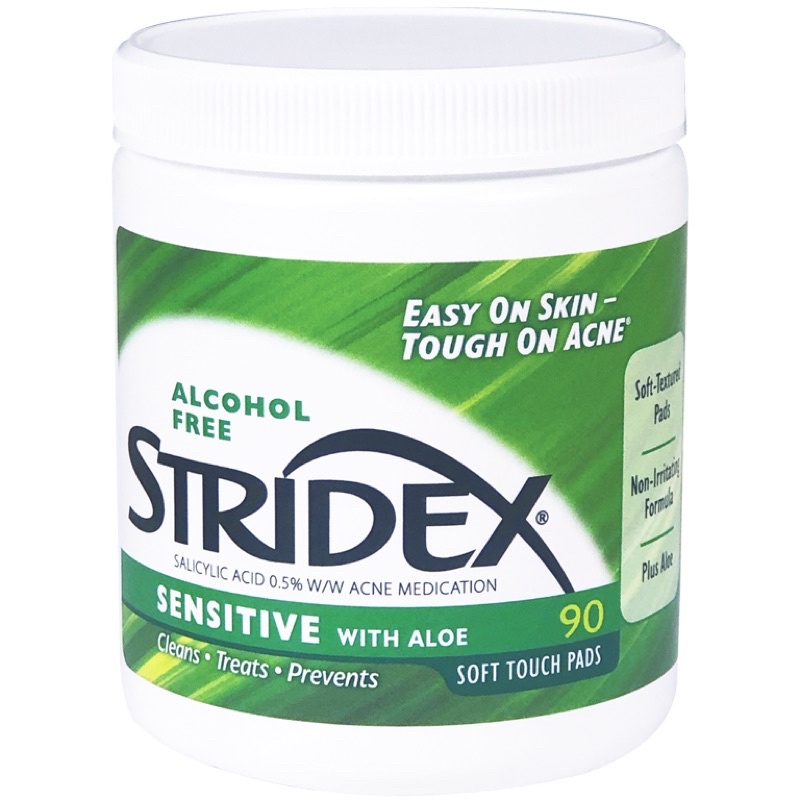 Pad lau hỗ trợ giảm mụn STRIDEX BHA 0.5-2%
