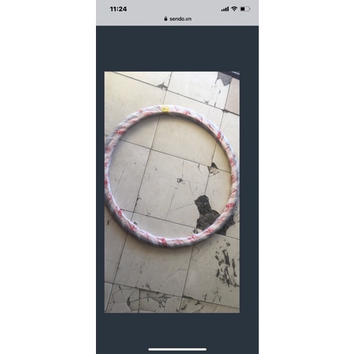 Lốp 650 2 màu đen +vàng nắp xe peugeot