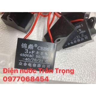 Tụ quạt trần các cỡ