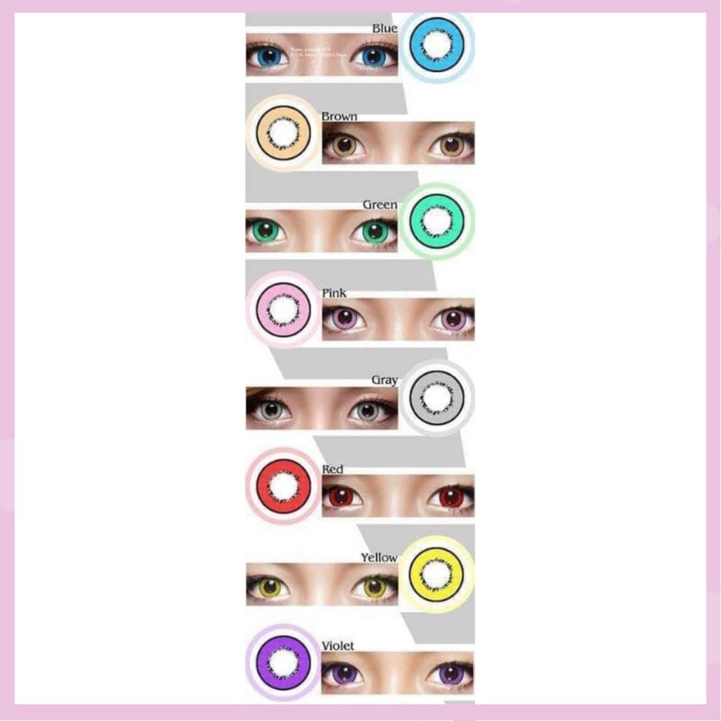 lens cosplay - villa full cận từ 0 đến 8