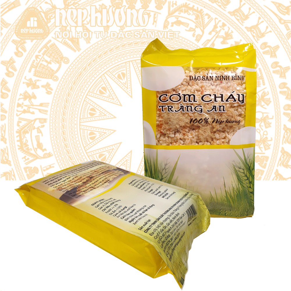 Cơm cháy Ninh Bình - Tràng An - Gói 200g - Đặc sản Ninh Bình