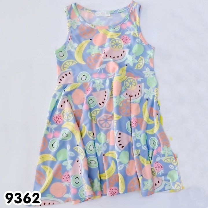 Đầm Thun Cotton Bé Gái Nhiều Mẫu Cho Bé Từ 22-37KG