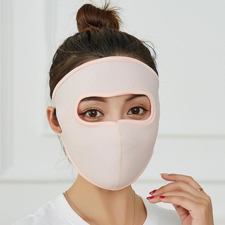 Khẩu trang Ninja 2 lớp vải cotton thông hơi che kín mặt chống nắng chống bụi nam và nữ - (hàng sẵn)