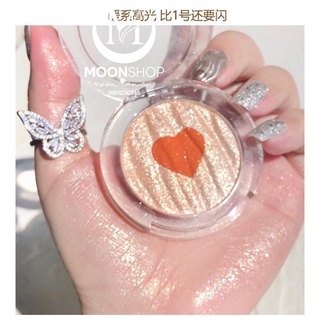Phấn Bắt Sáng - Phấn Má Hình Trái Tim Sweet Mint 02