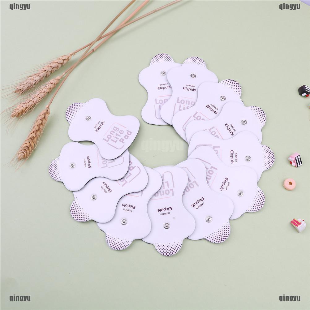 ❤❤ Bộ 12 Miếng Đệm Điện Cực Thay Thế Cho Máy Mát Xa Elepuls Long Life