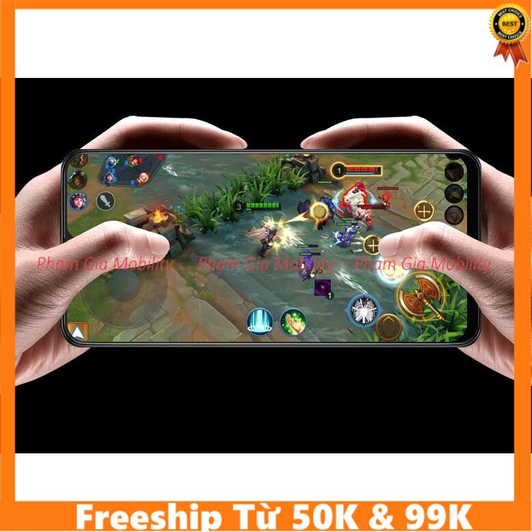 Dán cường lực Samsung Galaxy A20s full màn hình, full keo