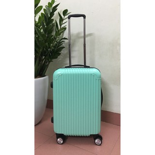 Vali nhựa du lịch thời trang 360 LEPRO VL15 size 22 (xanh ngọc )