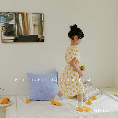 Xăng đan Đế Mềm Màu Trơn Dành Cho Bé Gái