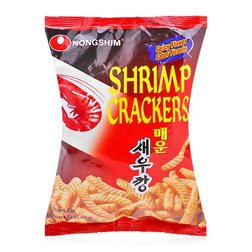 [Mã GRO2405 giảm 10% đơn 250K] ( Bán sỉ ) 10 gói Bánh snack Nongshim Shrimp Crackers vị Tôm cay gói 75gr