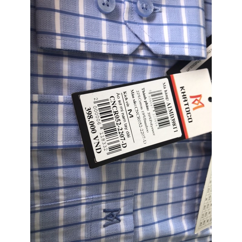 Somi Khatoco dài tay hàng mới phom Tailor dáng vừa mã 052-019-103
