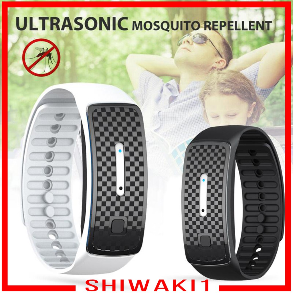 Vòng Đeo Tay Đuổi Muỗi Shiwaki1 Bằng Sóng Siêu Âm Cao Cấp