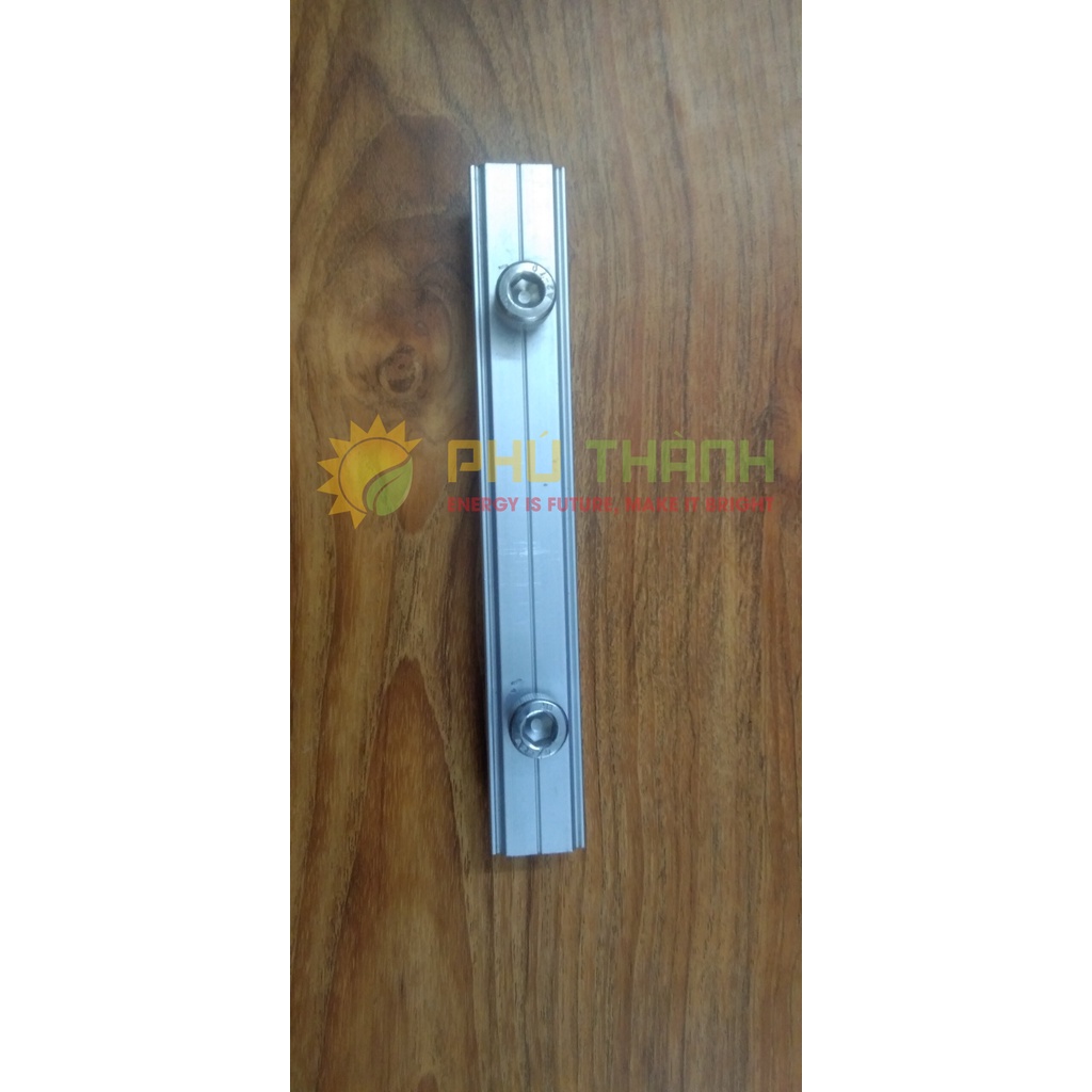 Thanh nối rail nhôm chuyên dụng lắp pin năng lượng mặt trời