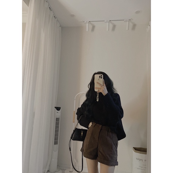 Áo len cao cổ dáng rộng by samhyewear