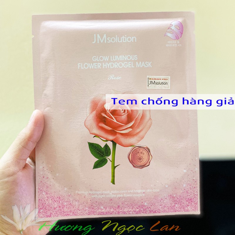 JMSOLUTION Mặt Nạ Jelly Thạch Ngọc Trai Hoa Hồng Sữa Ong Chúa Dưỡng Trắng Dưỡng Ẩm Chống Lão Hóa Nhập Khẩu Chính Hãng