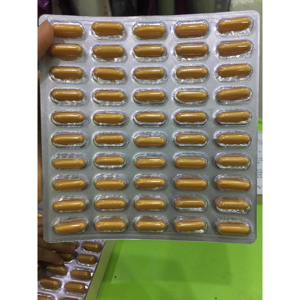 1 vỉ thải chì 50 viên