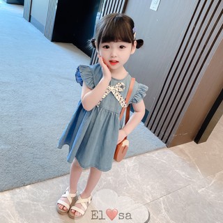 ĐẦM JEAN CHO BÉ