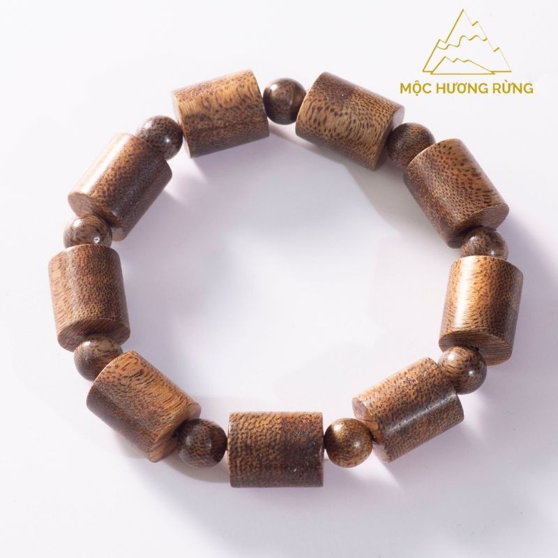 Vòng tay trầm hương đốt trúc size 10mm -12mm - cho nam và nữ_mochuongrung_888