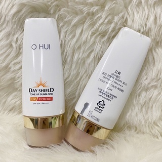 Kem chống nắng OHUI Day Shield Tone Up Sunblock UV Force SPF50+/PA++++ 50ml - Chính hãng LG Hàn Quốc
