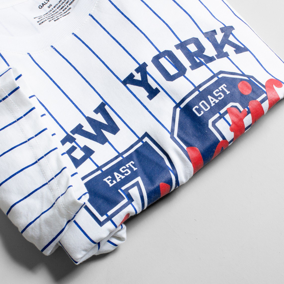 Phông Galvin New York, tee shirt bóng chày thể thao apgv32 - Leo Vatino