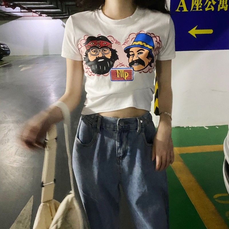 Áo Thun Nữ Tay Ngắn Mỏng Ôm Vừa Vặn Màu Đen Thời Trang Xu Hướng áo phông nữ JL-TX-63