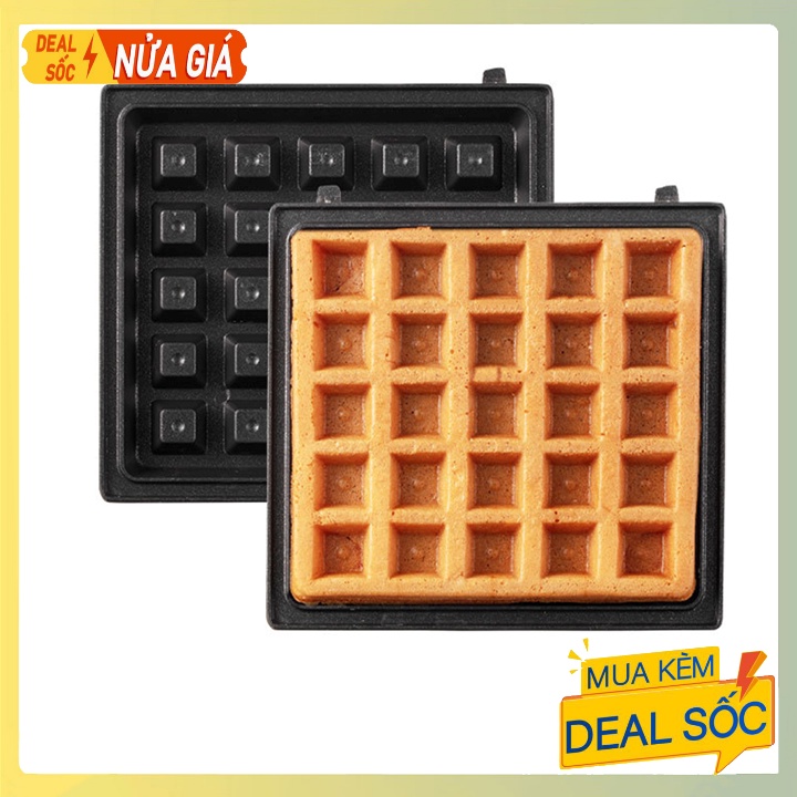 Khuôn waffle máy nướng bánh tổ ong [sử dụng cho máy Torsom]