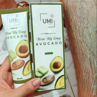 Kem tẩy lông AVOCADO UMI 80ml