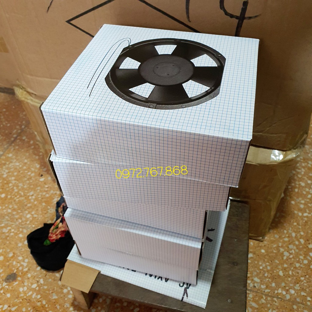 Quạt thông gió, hút mùi 220v 15*15cm